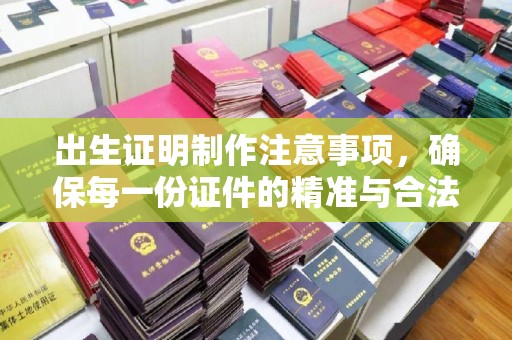 莒南出生证明制作注意事项，确保每一份证件的精准与合法