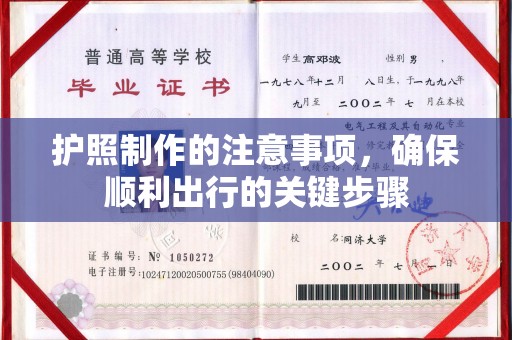 莒南护照制作的注意事项，确保顺利出行的关键步骤