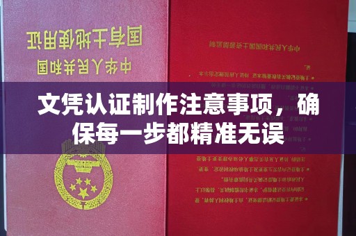 莒南文凭认证制作注意事项，确保每一步都精准无误