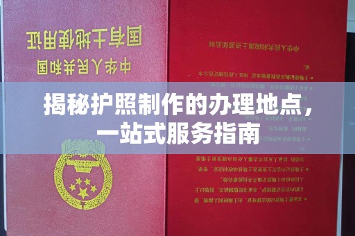 莒南揭秘护照制作的办理地点，一站式服务指南