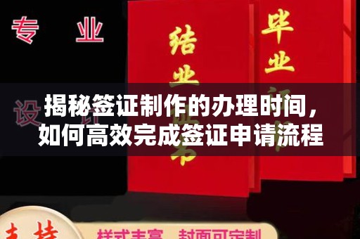 莒南揭秘签证制作的办理时间，如何高效完成签证申请流程