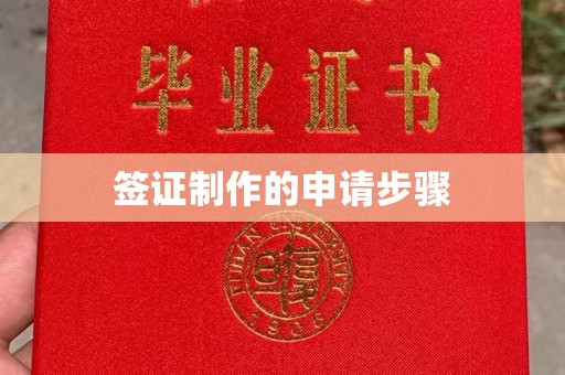 莒南签证制作的申请步骤