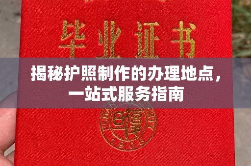 莒南揭秘护照制作的办理地点，一站式服务指南