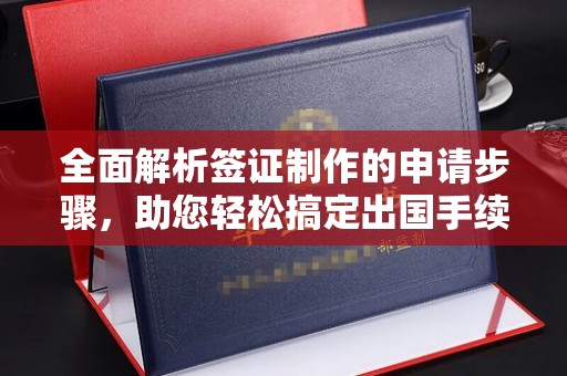 莒南全面解析签证制作的申请步骤，助您轻松搞定出国手续