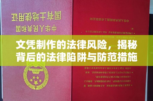 莒南文凭制作的法律风险，揭秘背后的法律陷阱与防范措施