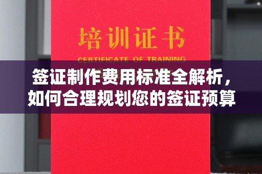 莒南签证制作费用标准全解析，如何合理规划您的签证预算？